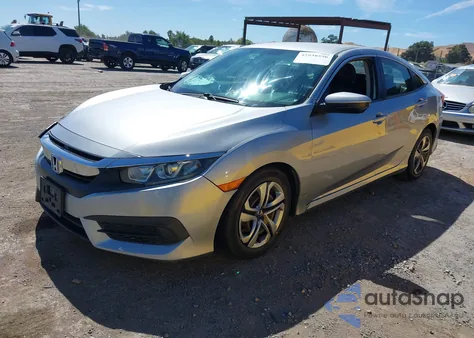 2016 Honda Civic Lx z USA, uszkodzony, nr VIN 19XFC2F56GE233771